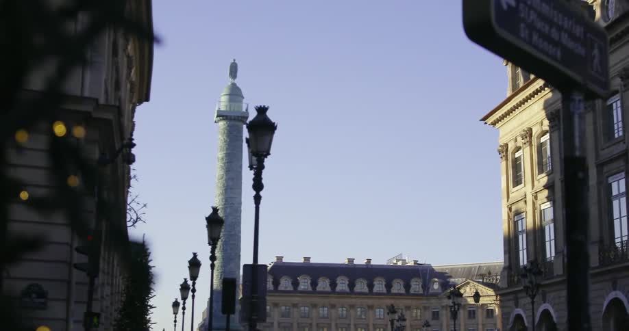 A towering statue in Paris