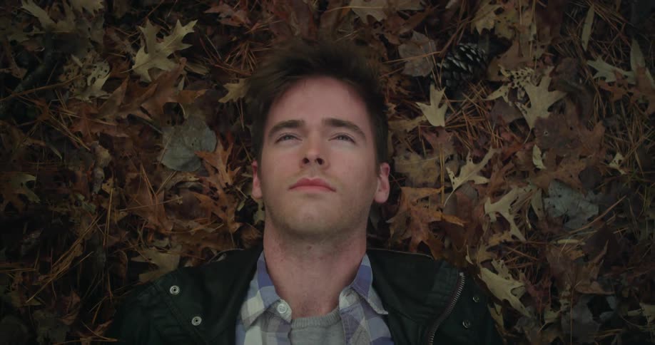 A person laying down