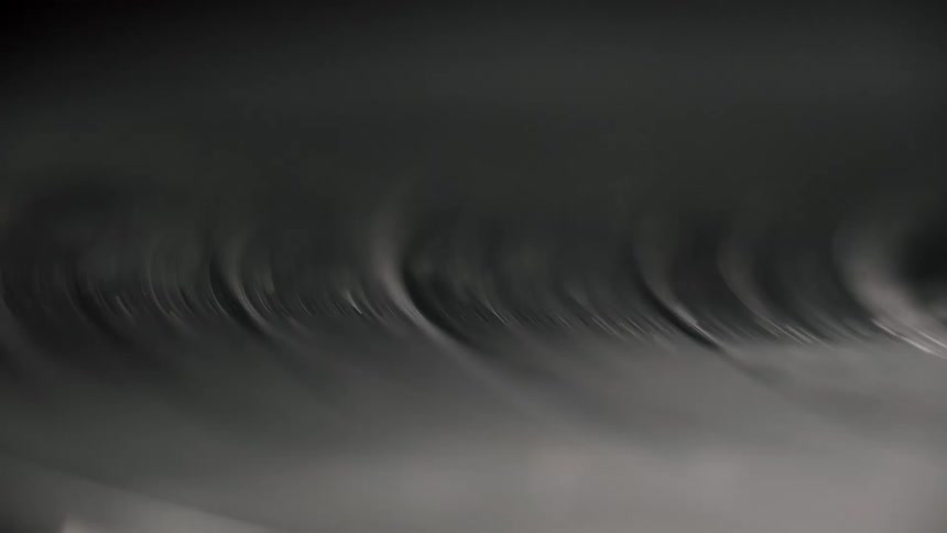 Cylindrical object spins around
