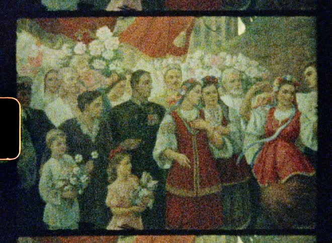 A russian painting depicting a celebration
