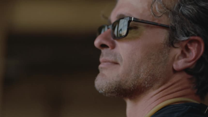 Close up of cool guy