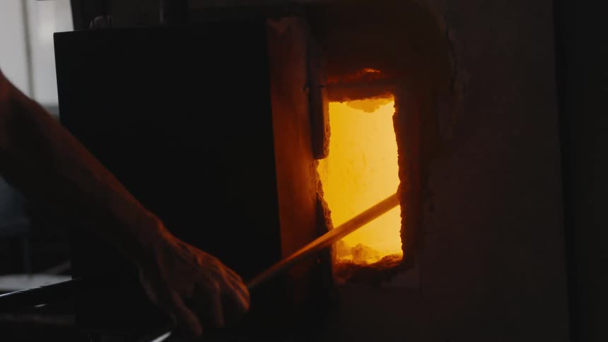 Heating up glass