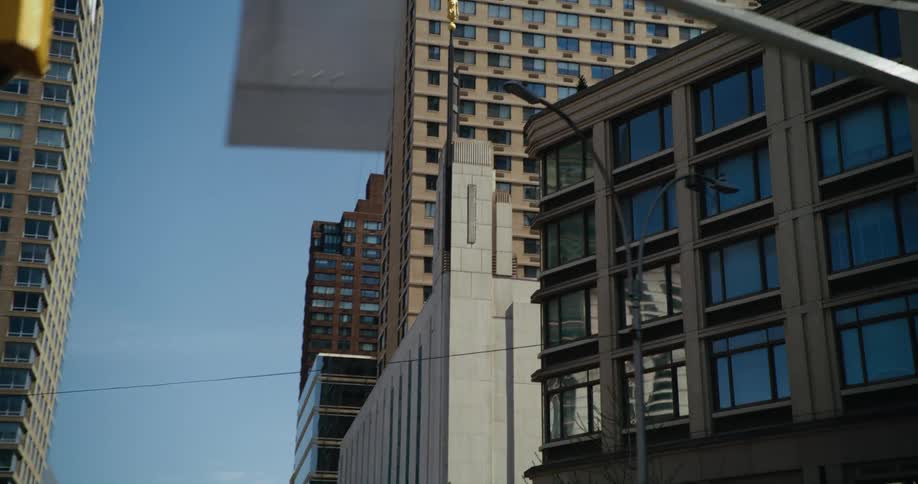 A view of buildings in a city