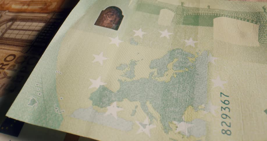 A view of paper money