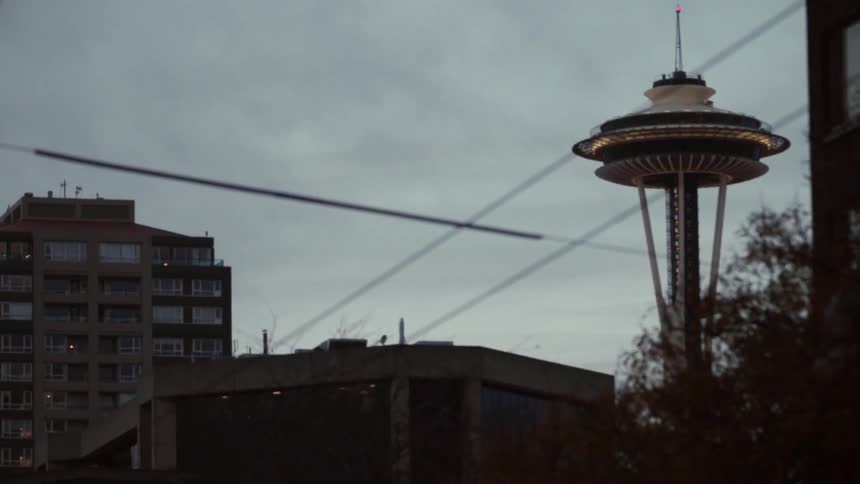 Space needle building in seattle