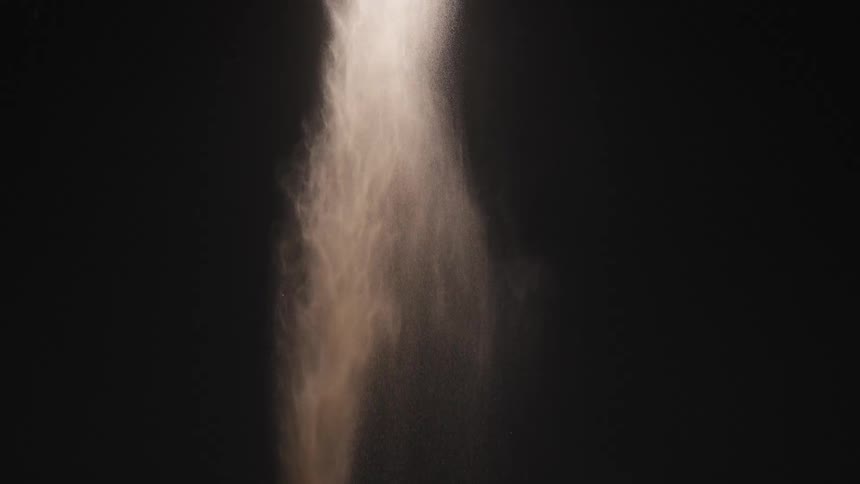 A view of water falling