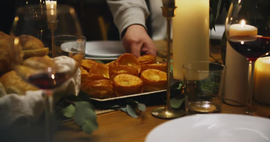 A large plate of food is placed on a table