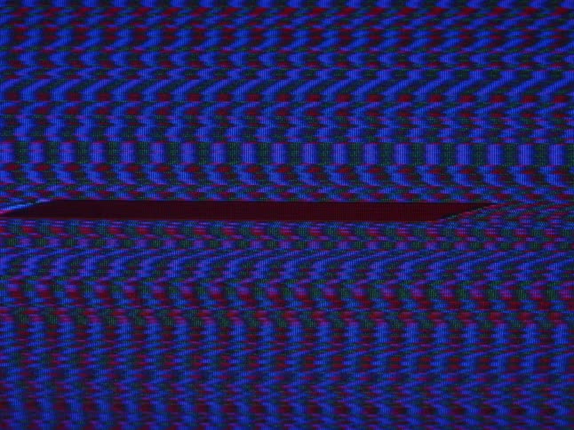 Signal noise affects signal displayed