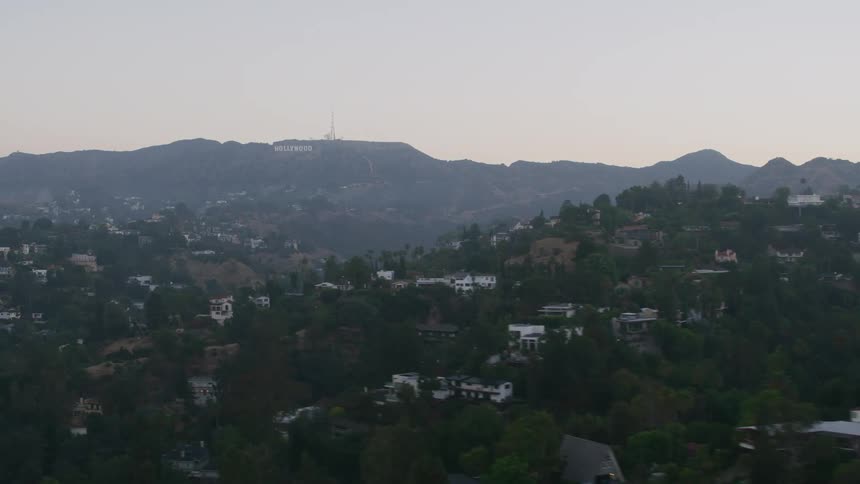 Homes are all over the mountains