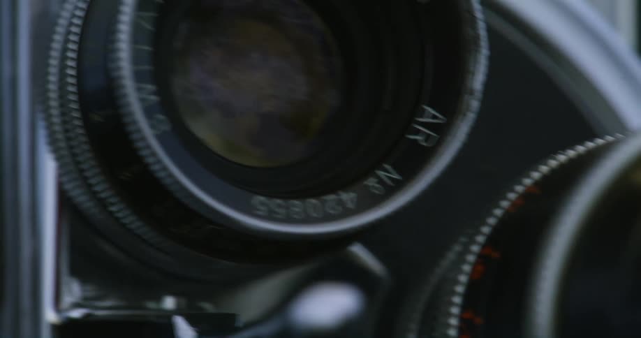 A 25 mm lens on a vintage film camera