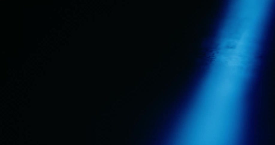 Abstract footage of a bright light moving