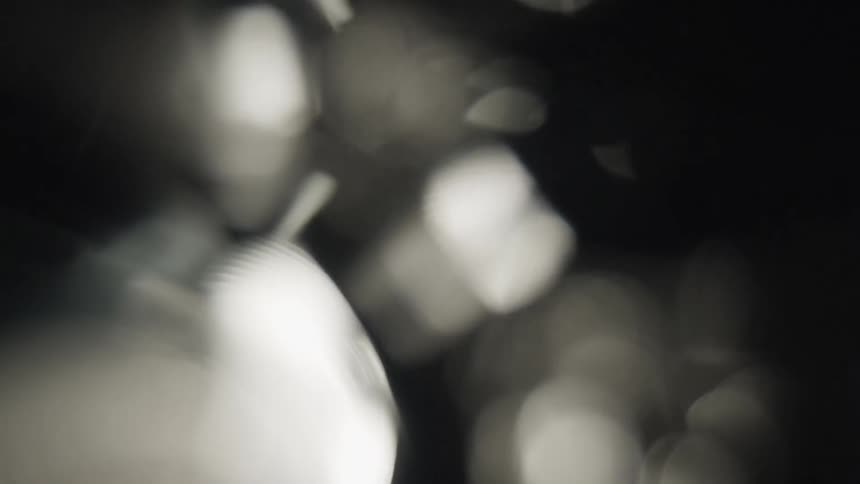 Bubbles reflect light as they expand and contract