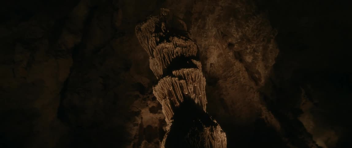 Close up of a rock formation
