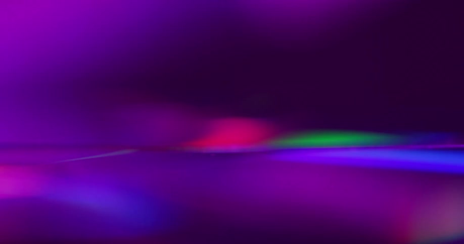 The lights flash around