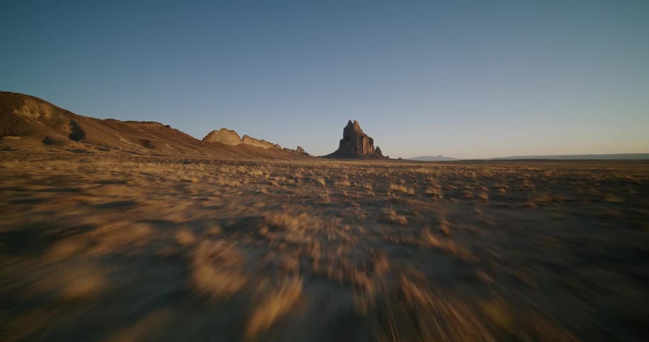 Sand and soil in a desert area