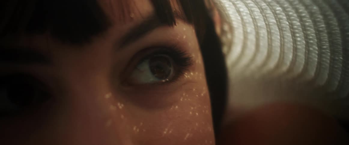Close up of a girls face