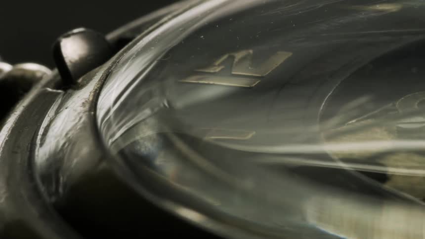 Macro Clock Ticking