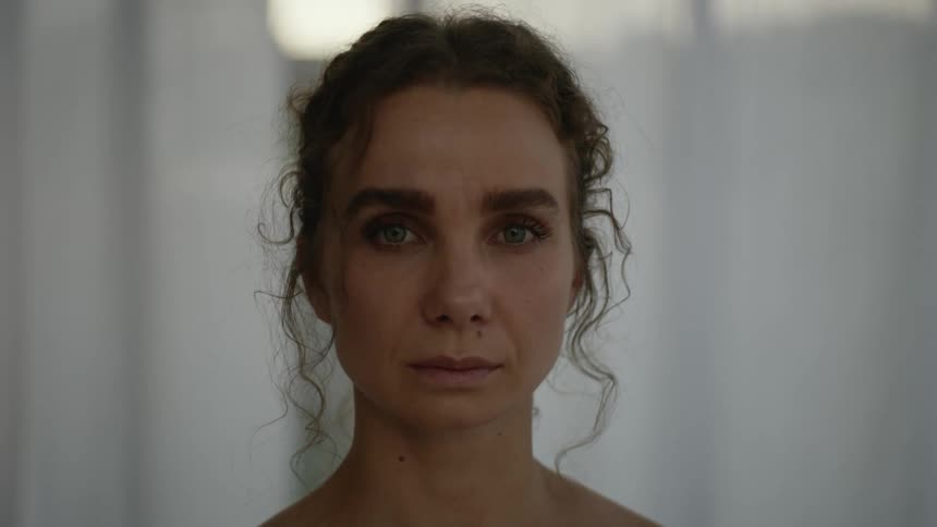 A woman posing for a portrait
