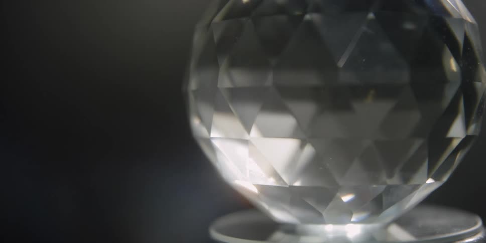 Close up view of light shining on an object is displayed