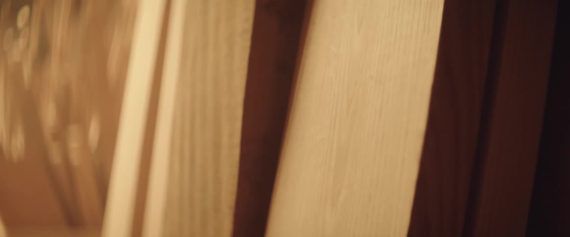 A view of lumber textures in a work shop