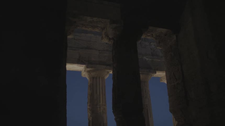 An ancient stone building