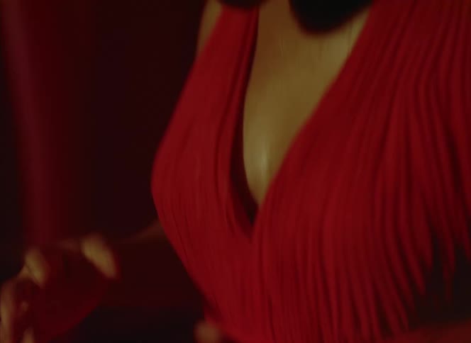 Black female dancing indoors
