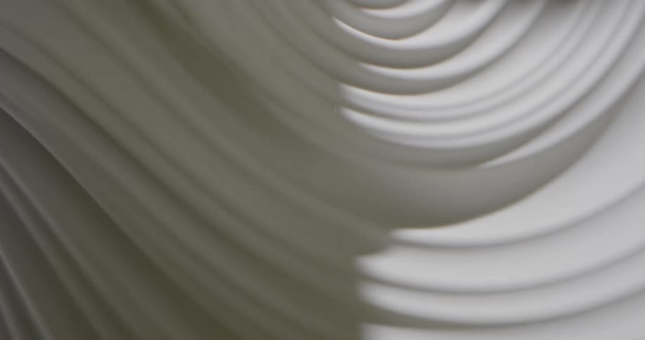 White graphics moving on a screensaver