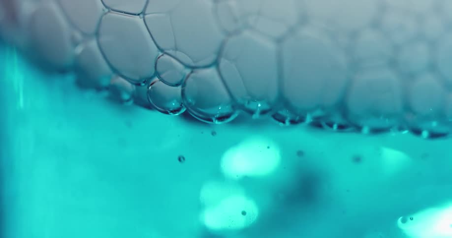 Bubbles in boiling liquid
