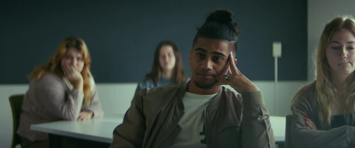 Students sigh while waiting in classoom
