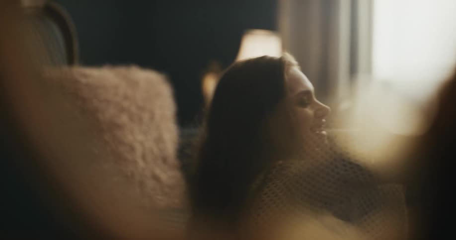 A woman dancing in a room