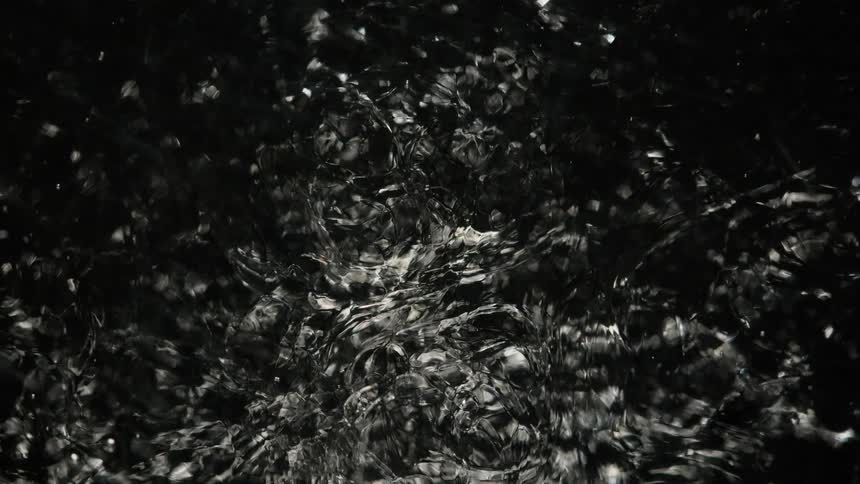 A crystal structure reflects light as it expands