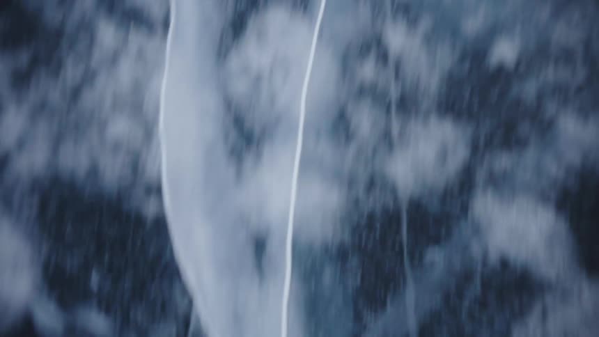 Camera following Ice Crack