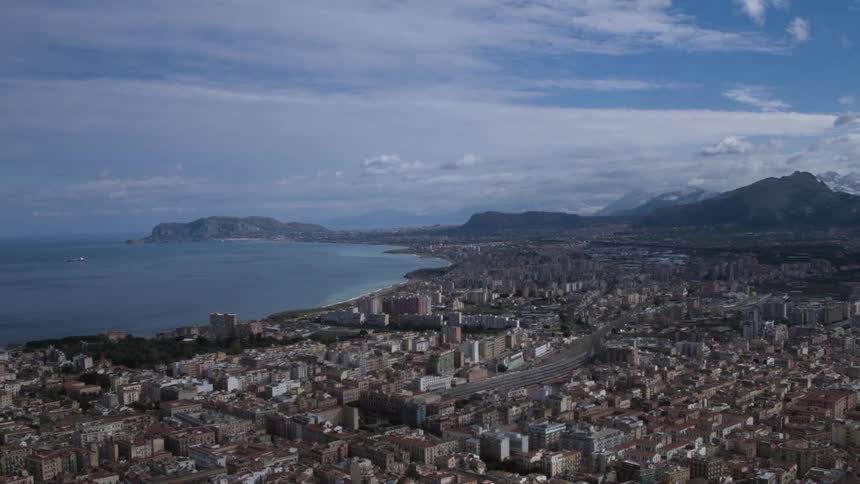 A seaside city