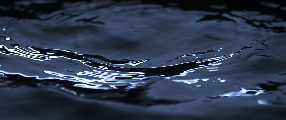 Close up of water in a lake