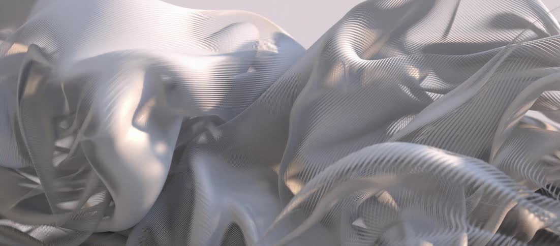 An abstract view of rendered fabric