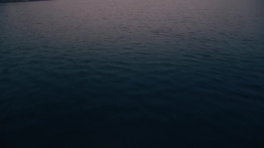 The water is reflective
