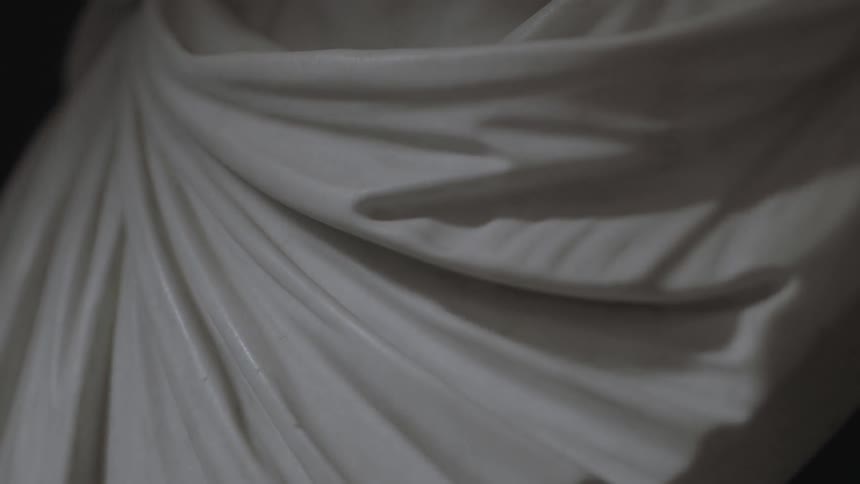 White sheet covering an object