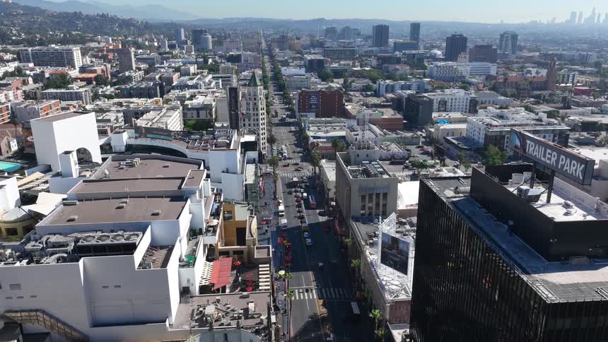 Hyperlapse - Hollywood Blvd & Highland Ave