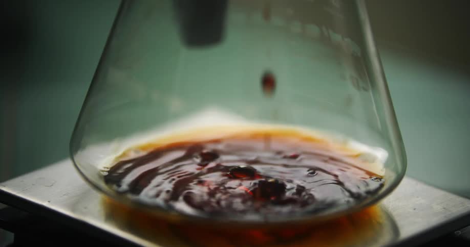 A lot of coffee brewing