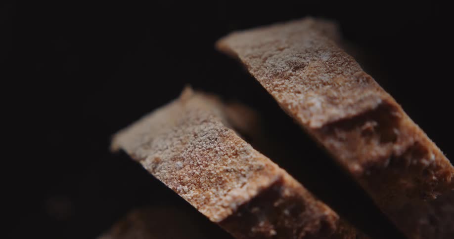 Close up of a loaf of white sliced bread