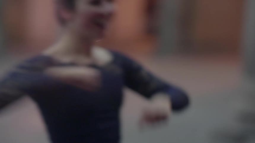 Dancers during a performance