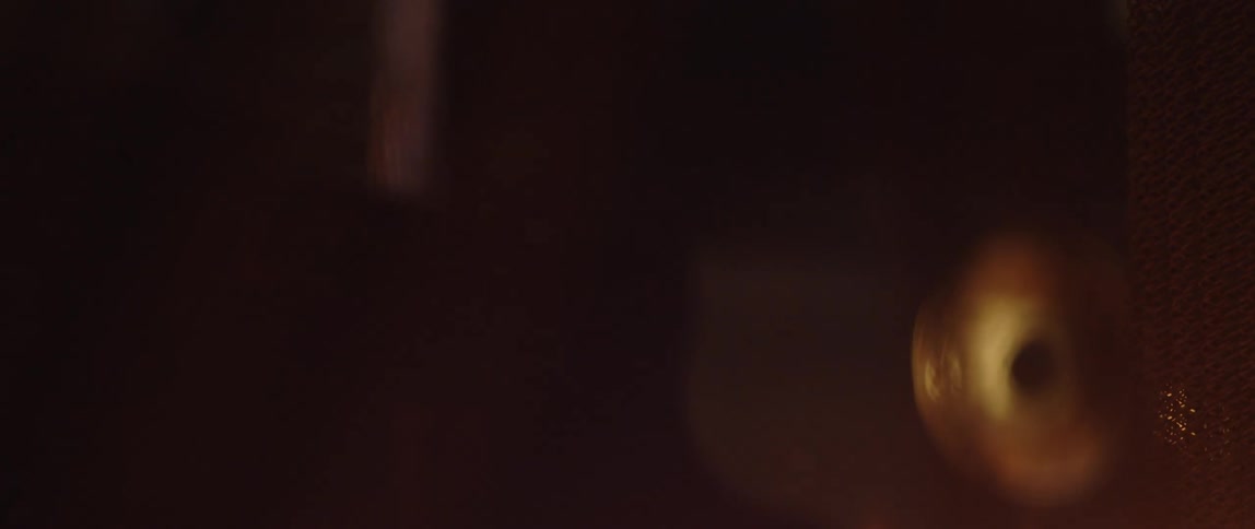 The fire moves and flickers