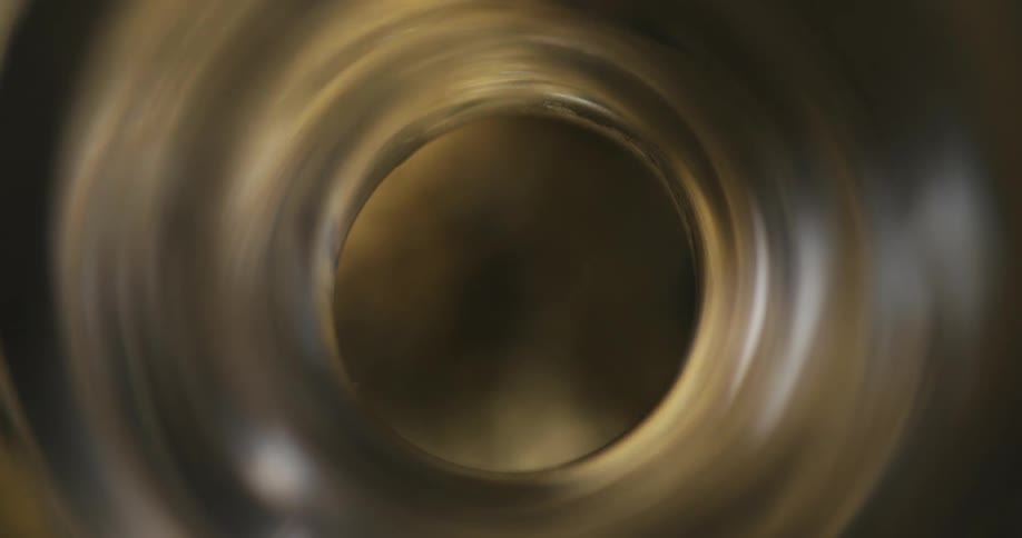Close up of coffee foam