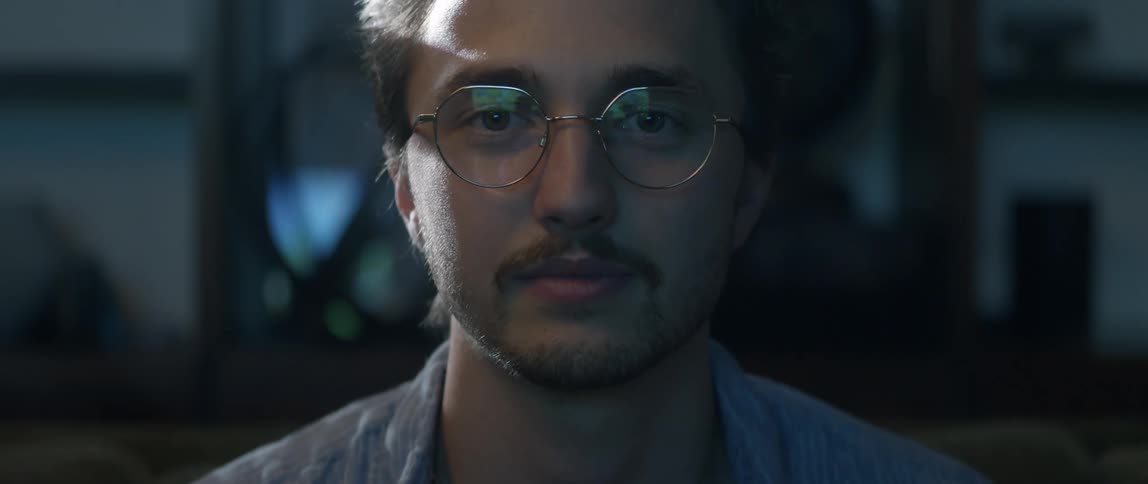 A man is smiling