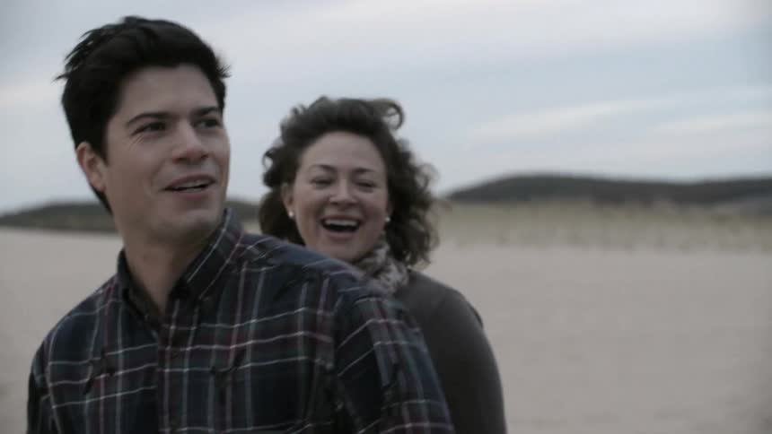Friends On Beach