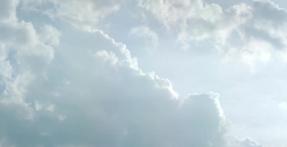 Sunlight in a cloudy sky