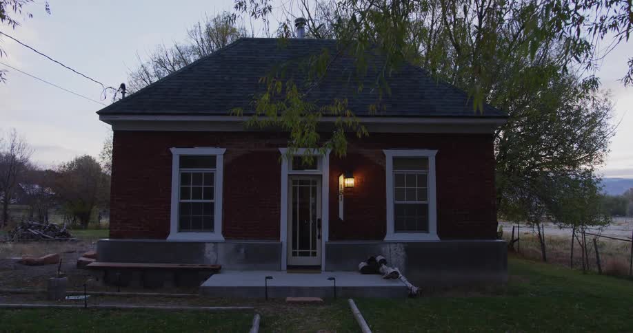 The home has two windows