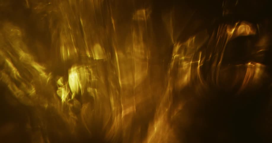 Light shines on abstract liquid flowing