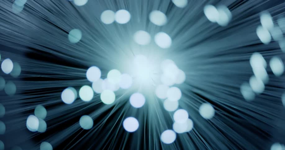 The lights move around