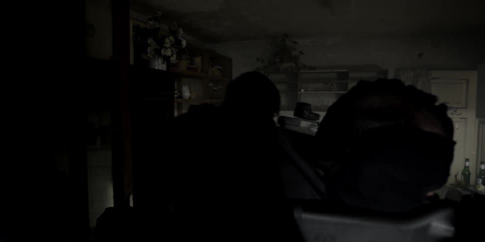 Armed men storm a kitchen